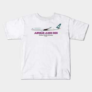 Airbus A350-900 - Cathay Pacific Airways Kids T-Shirt